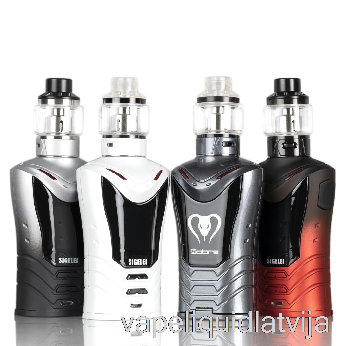 Sigelei Sobra 198w Tc Starter Kit Serpentine Blue Vape šķidrums